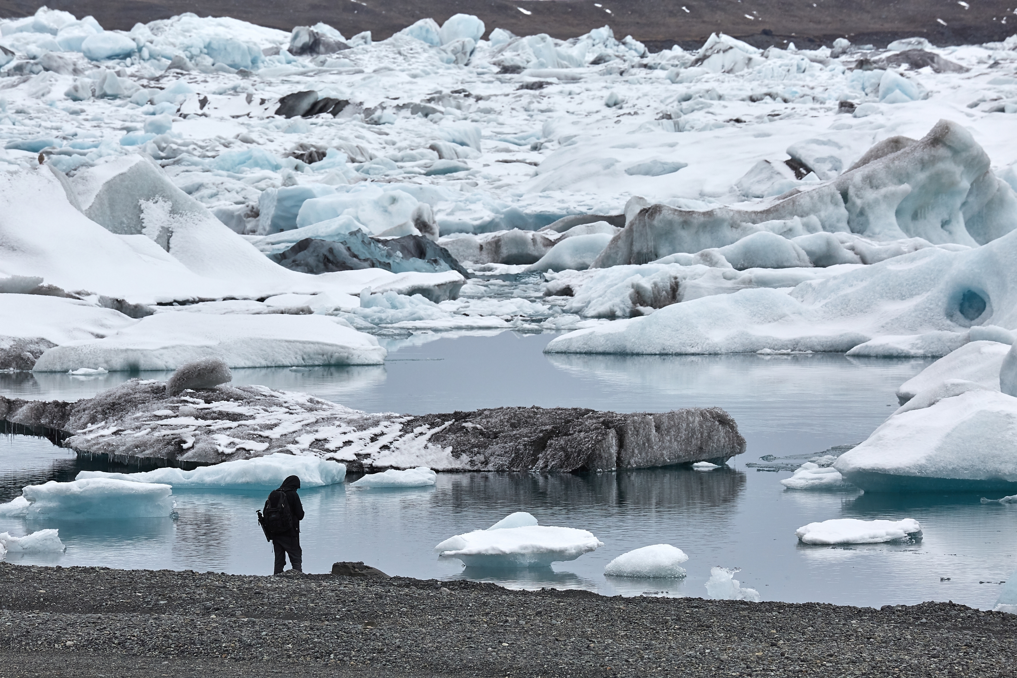 ヨークルスアゥルロゥン氷河湖（Jokulsarlon）の画像